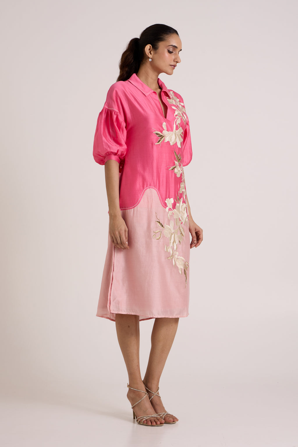Jay Pink Avina Midi Dress — MADDER MUCH