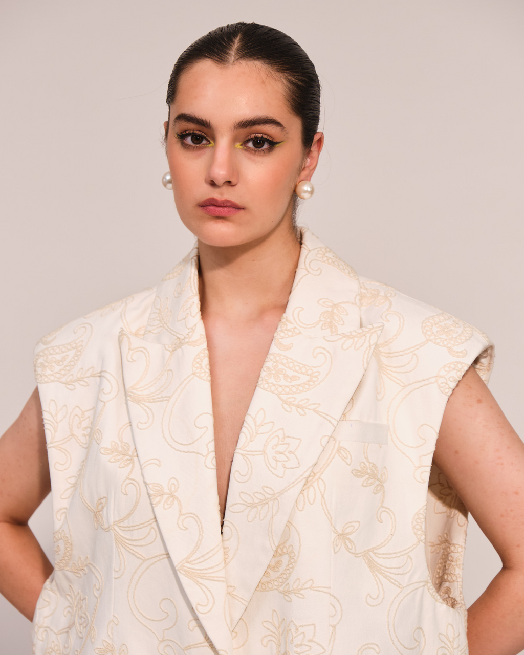 Mae Blazer And Shorts Set