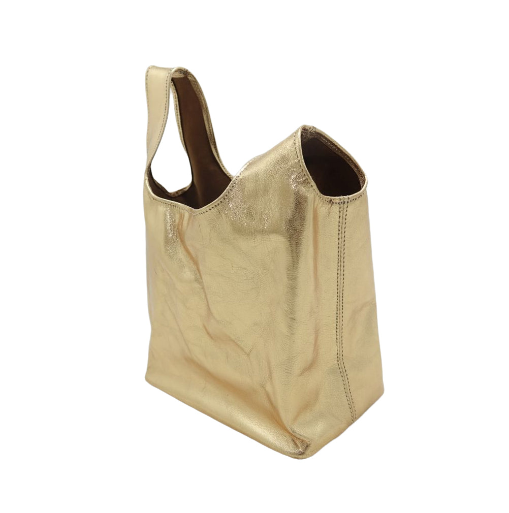 Rae Wristlet Gold