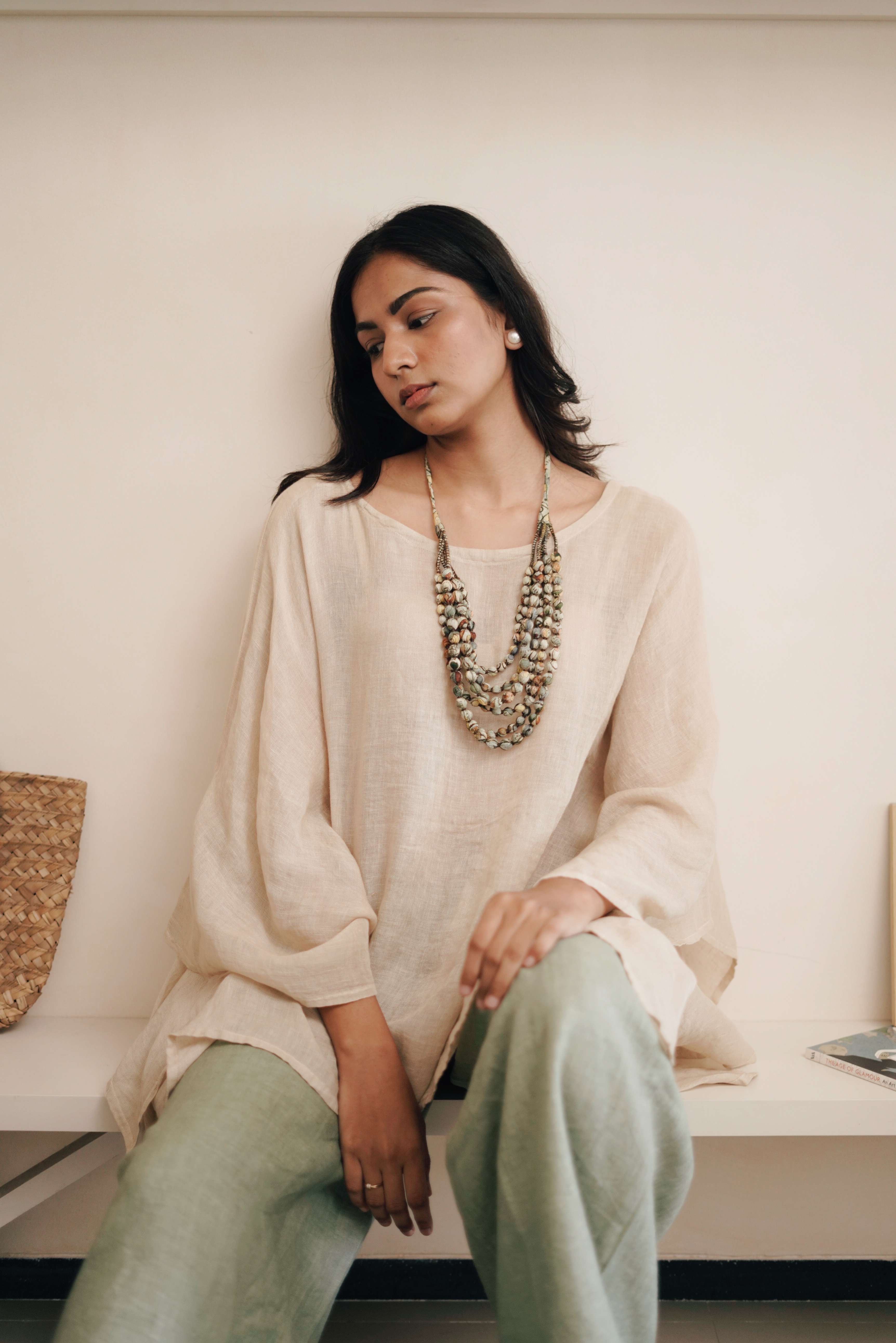 KAFTAN OVERLAY - NATURAL