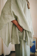 KAFTAN OVERLAY - PASTEL GREEN