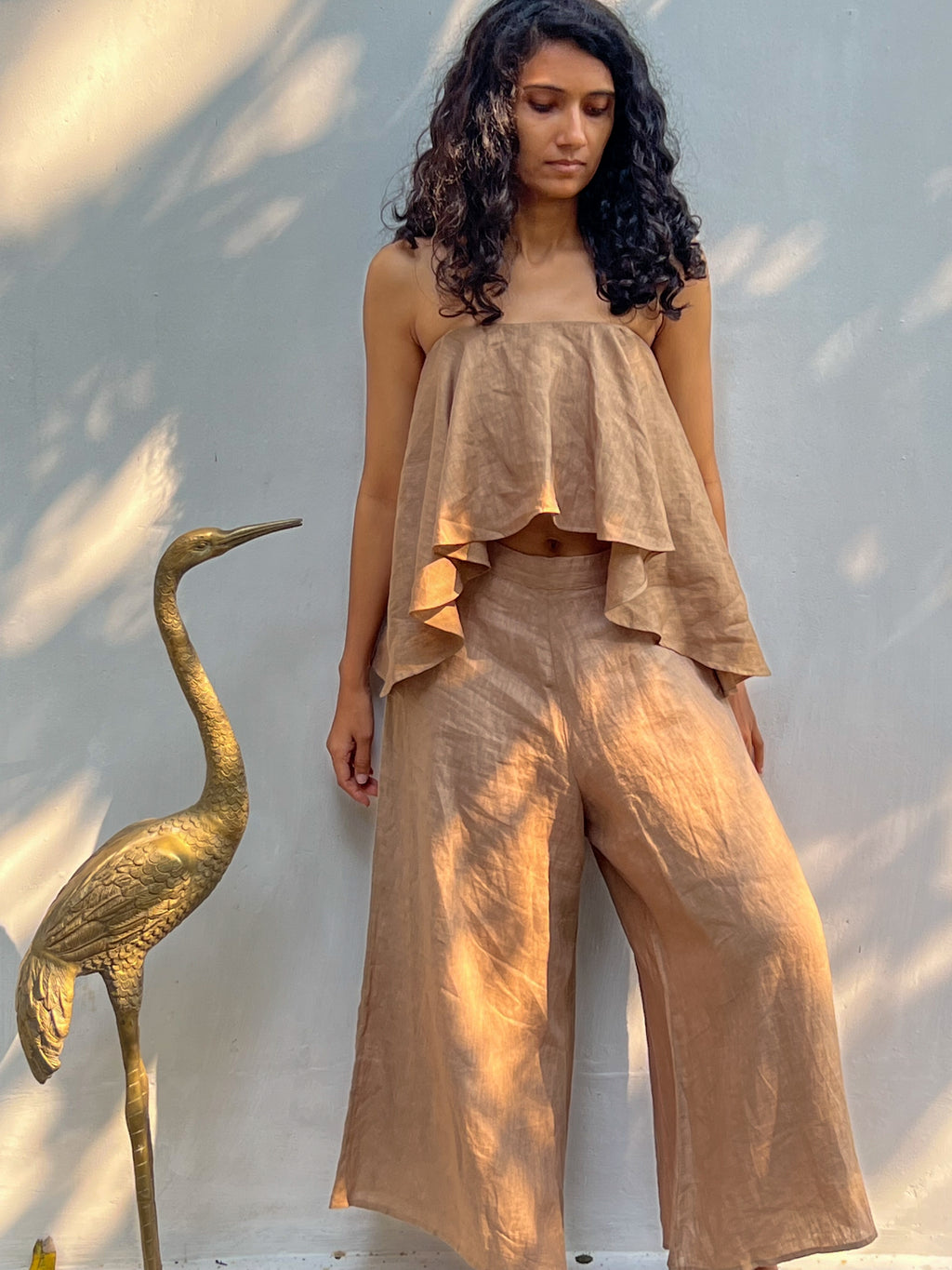 TEASING TOP - PONDI KHAKI