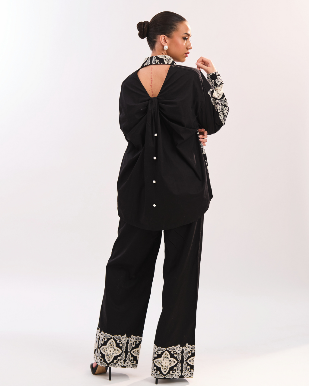 Nia Bow Top Co-Ord
