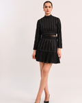 Ash Crop Top & Skirt Co-Ord