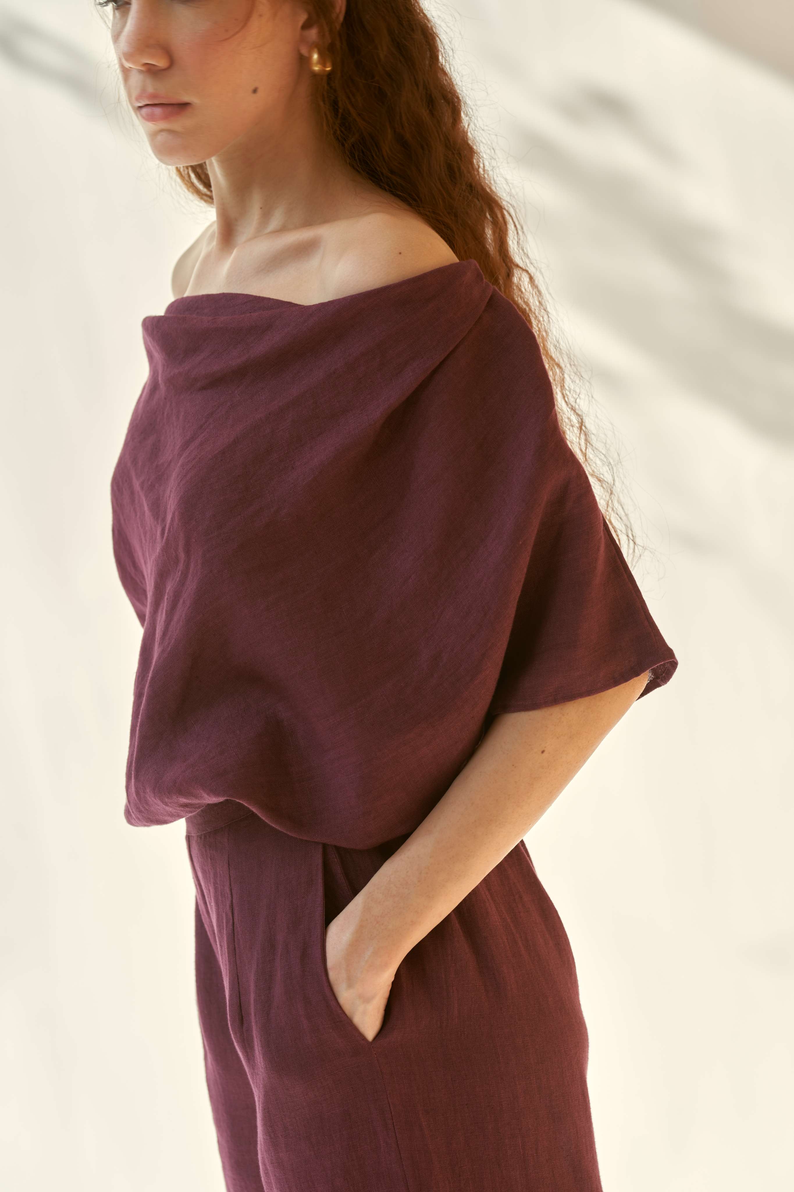 COWL SET - WINE