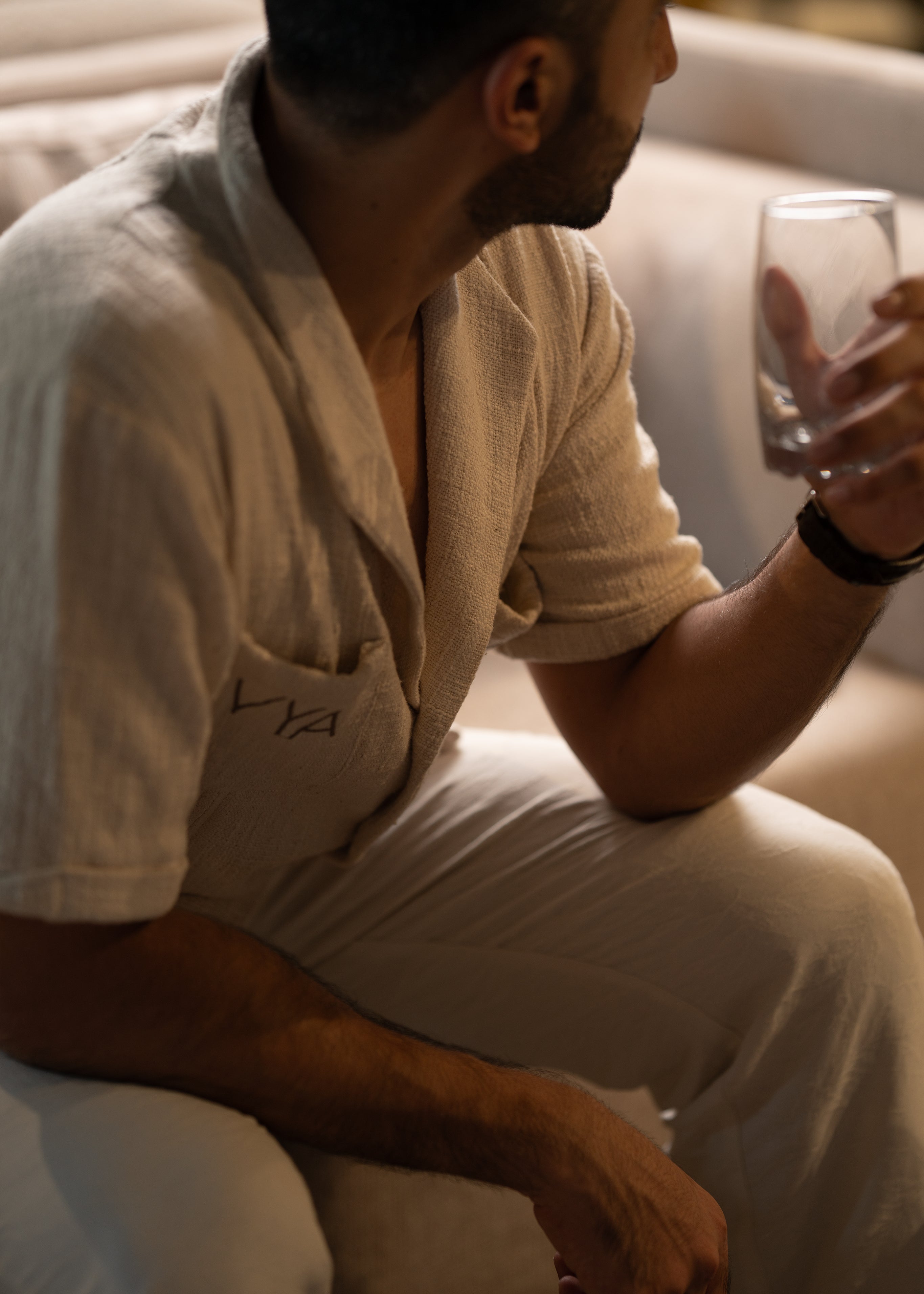 GRAINLINE SHIRT IN LOOM SLUB COTTON