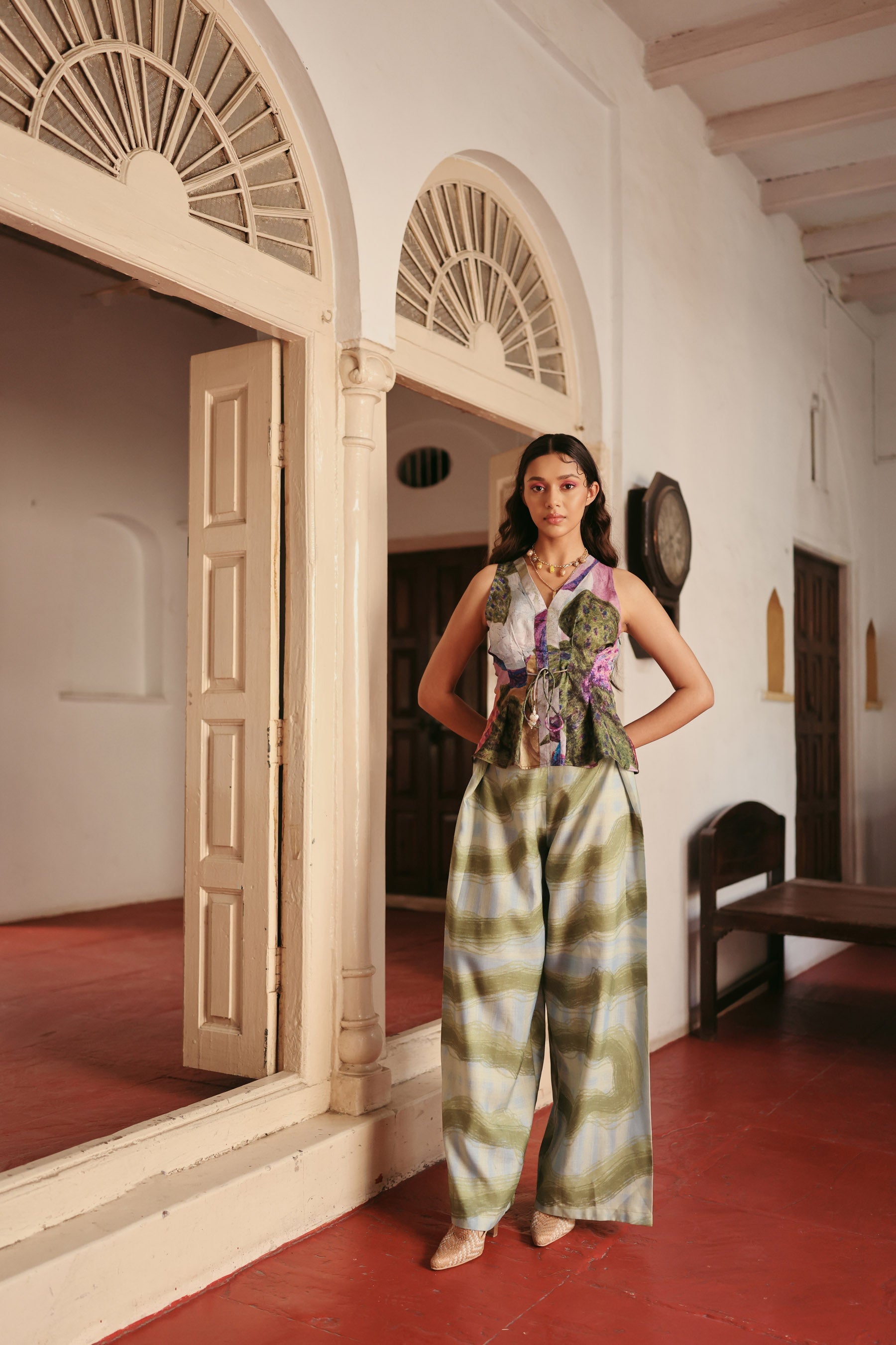 Crayon Pleats Pants