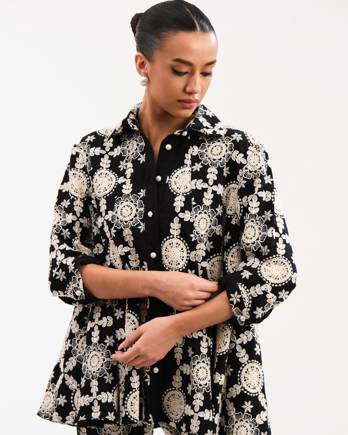 Jenny Flower Cut Top