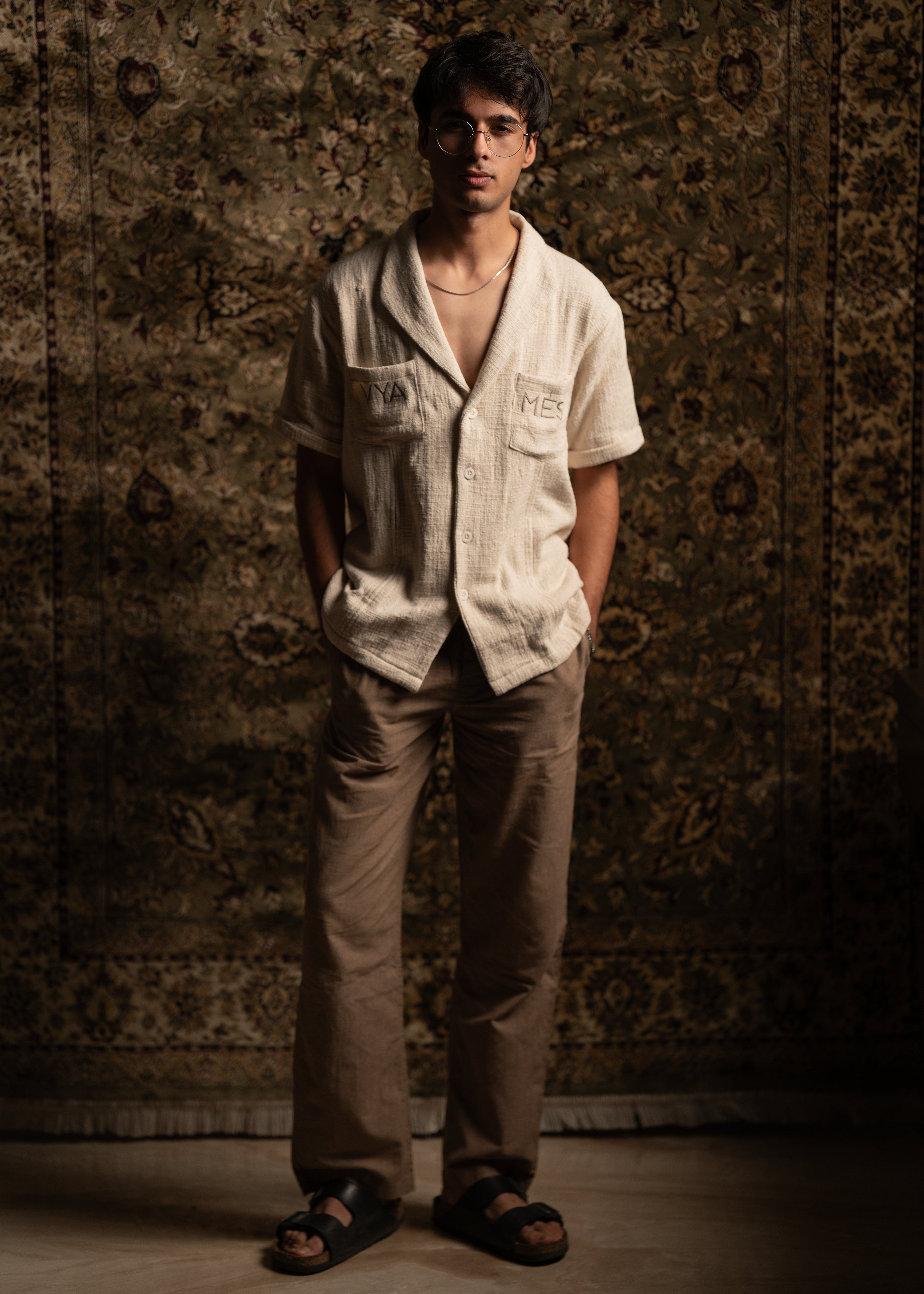GRAINLINE SHIRT IN LOOM SLUB COTTON