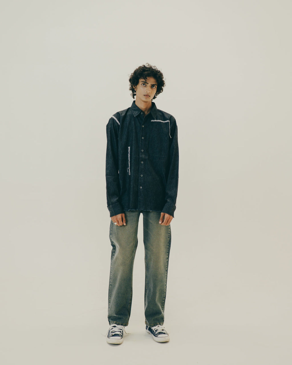 Raw Hem Shirt