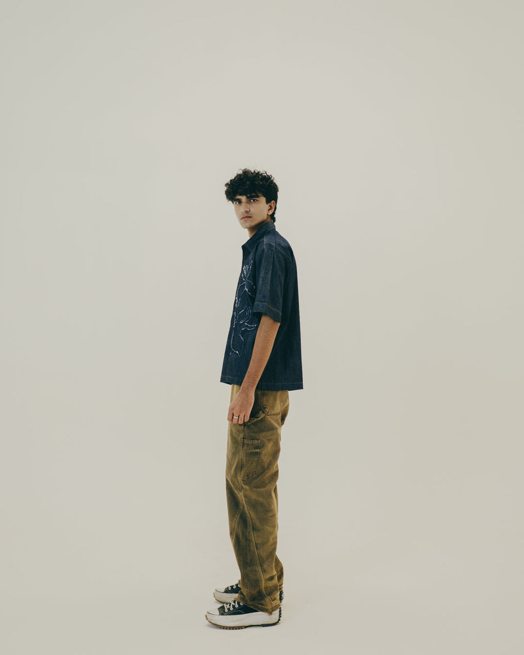 Indigo Art Shirt