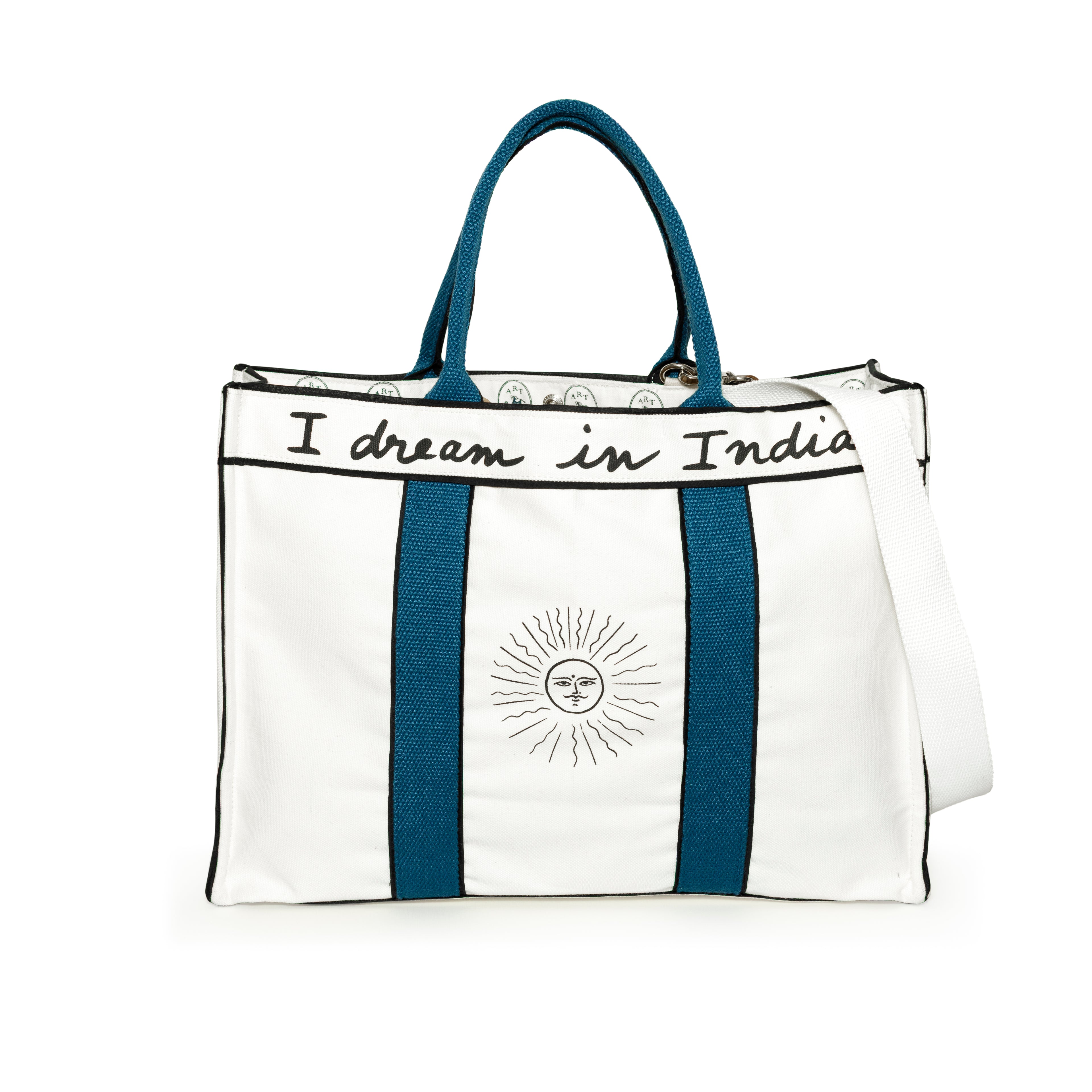 The India Tote - Jodhpur Blue