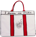 The India Tote - Poppy Red