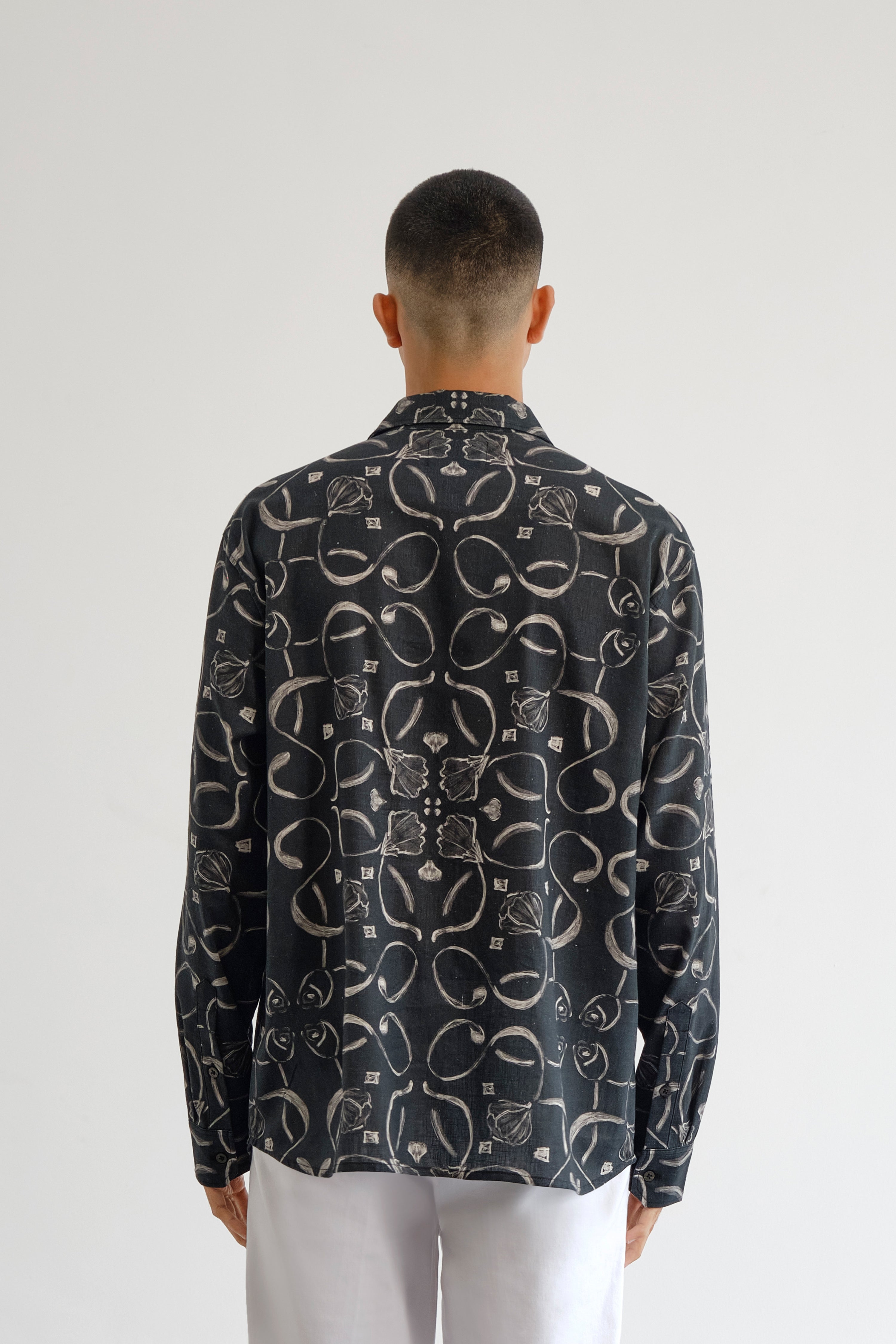 Monochrome Jali Shirt