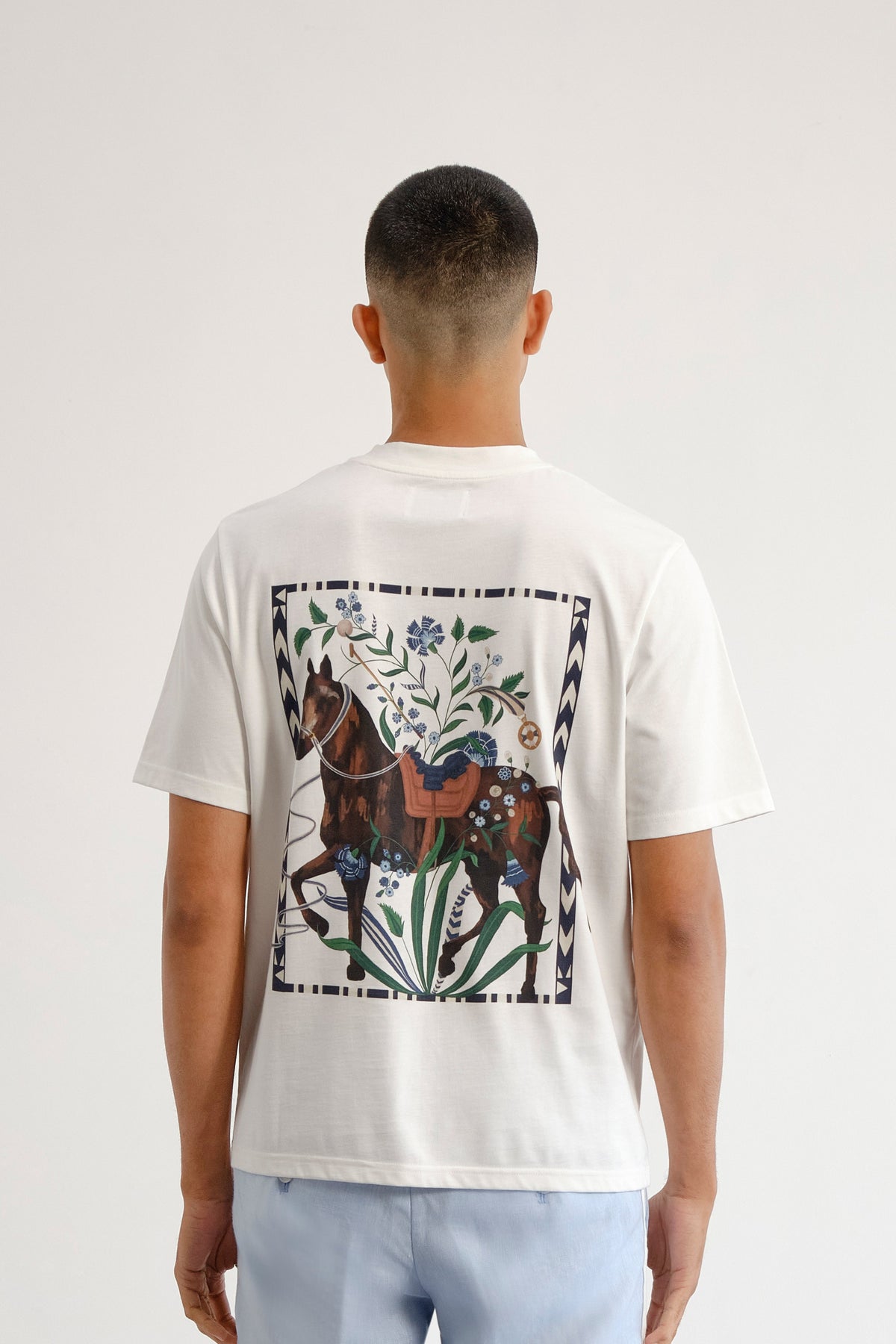 Botanical Horse T-shirt — T-Shirts, The Curated Collective