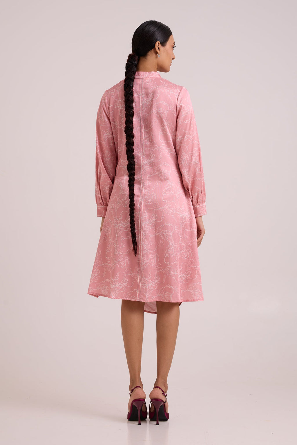 LEYA - Rose Water Short Dress