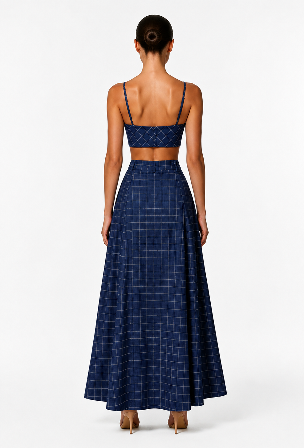 Midnight Grid Elegance Set