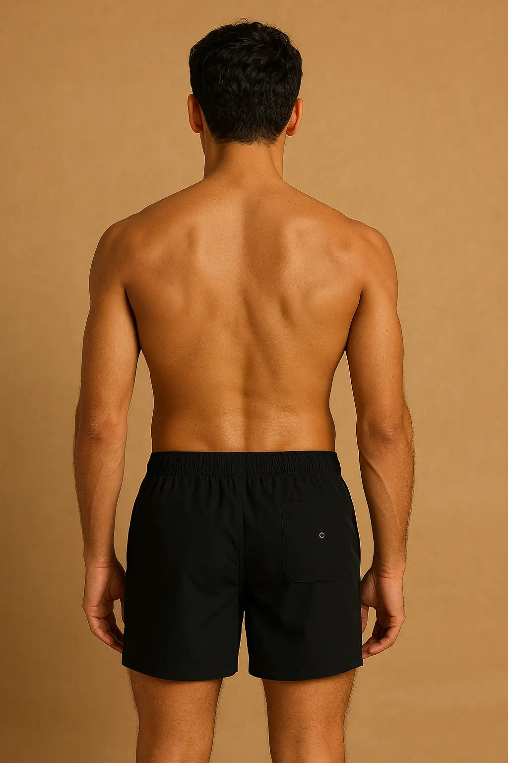 Men's Swim Shorts - Borne Black