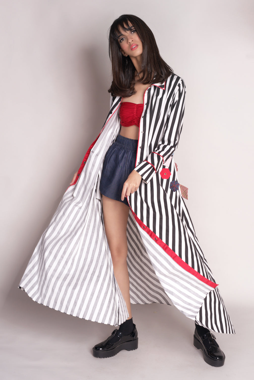 CARICO - Overcoat Dress