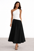 The Sculpt Contrast Dress