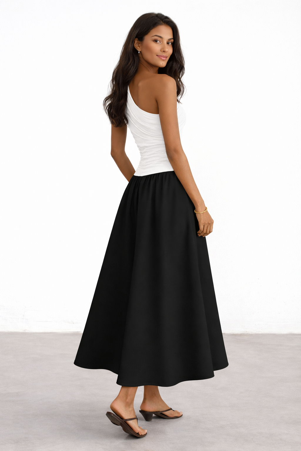 The Sculpt Contrast Dress