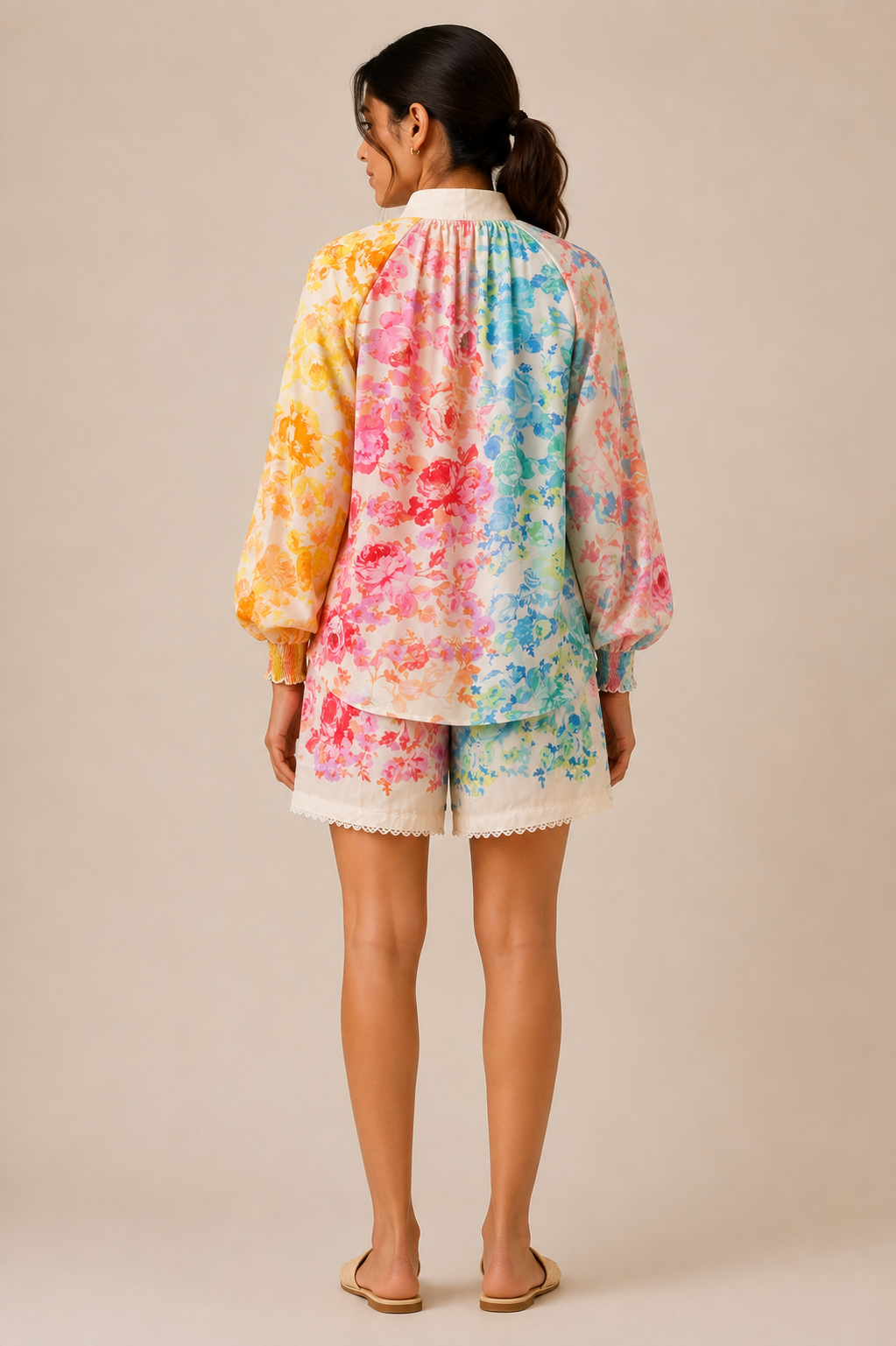 Rainbow Bloom Co-Ord Set