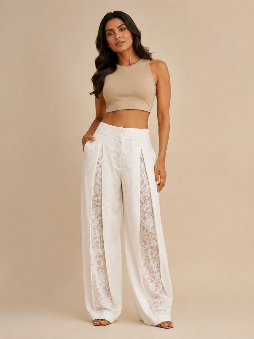 The Sol Lace Trousers