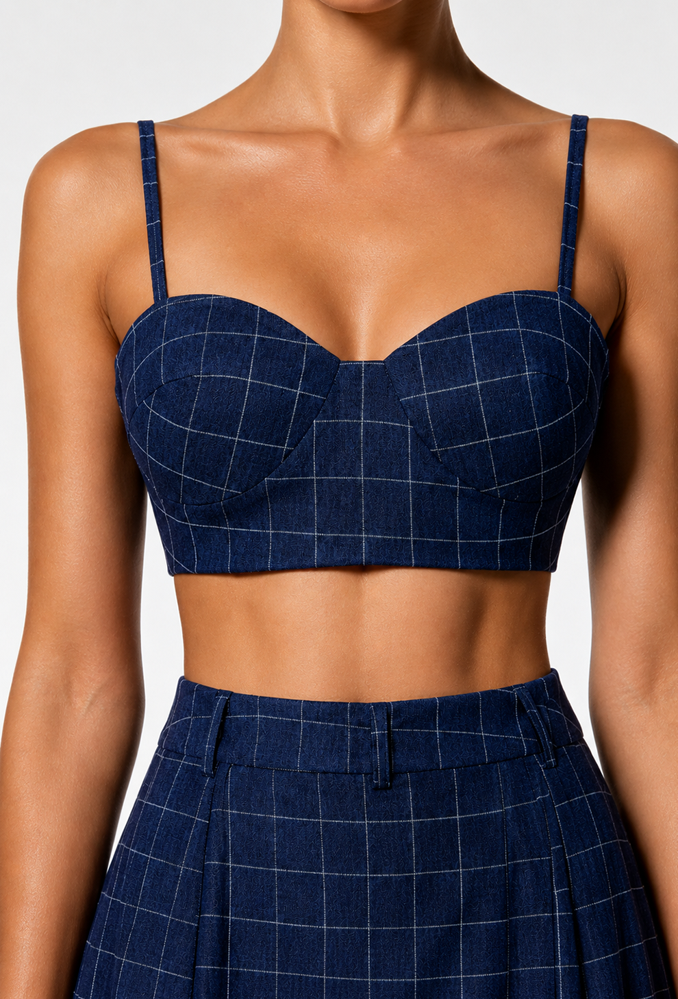 Midnight Grid Elegance Set