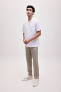 The Sienna Camp Shirt - White