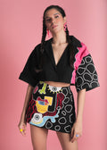 RED CURRY  SKORT - MULTICOLOUR