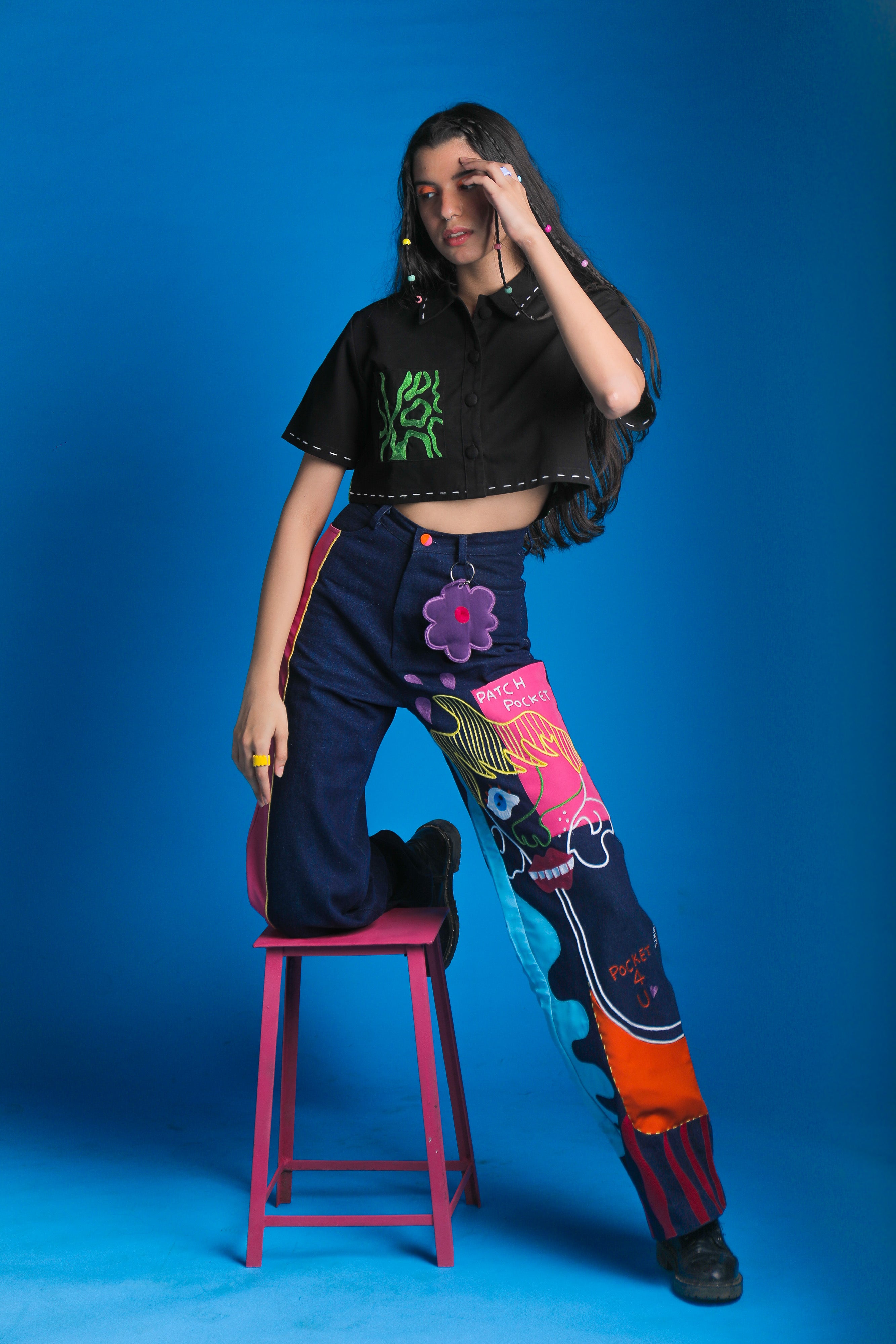 HOT N SPICY CURRY PANTS - MULTICOLOUR