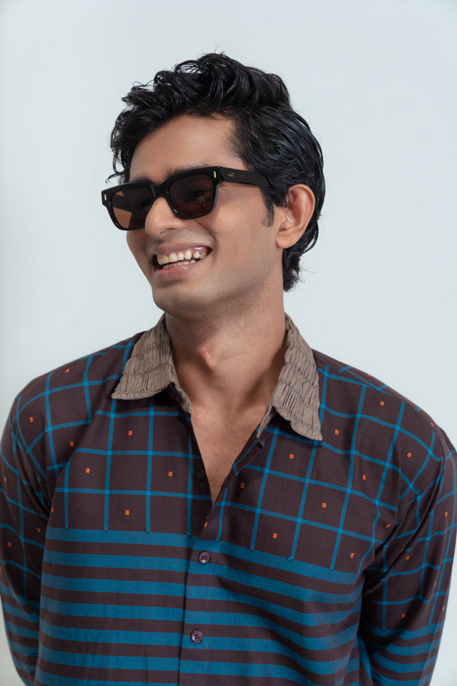 Grid Stripe Shirt — view 5