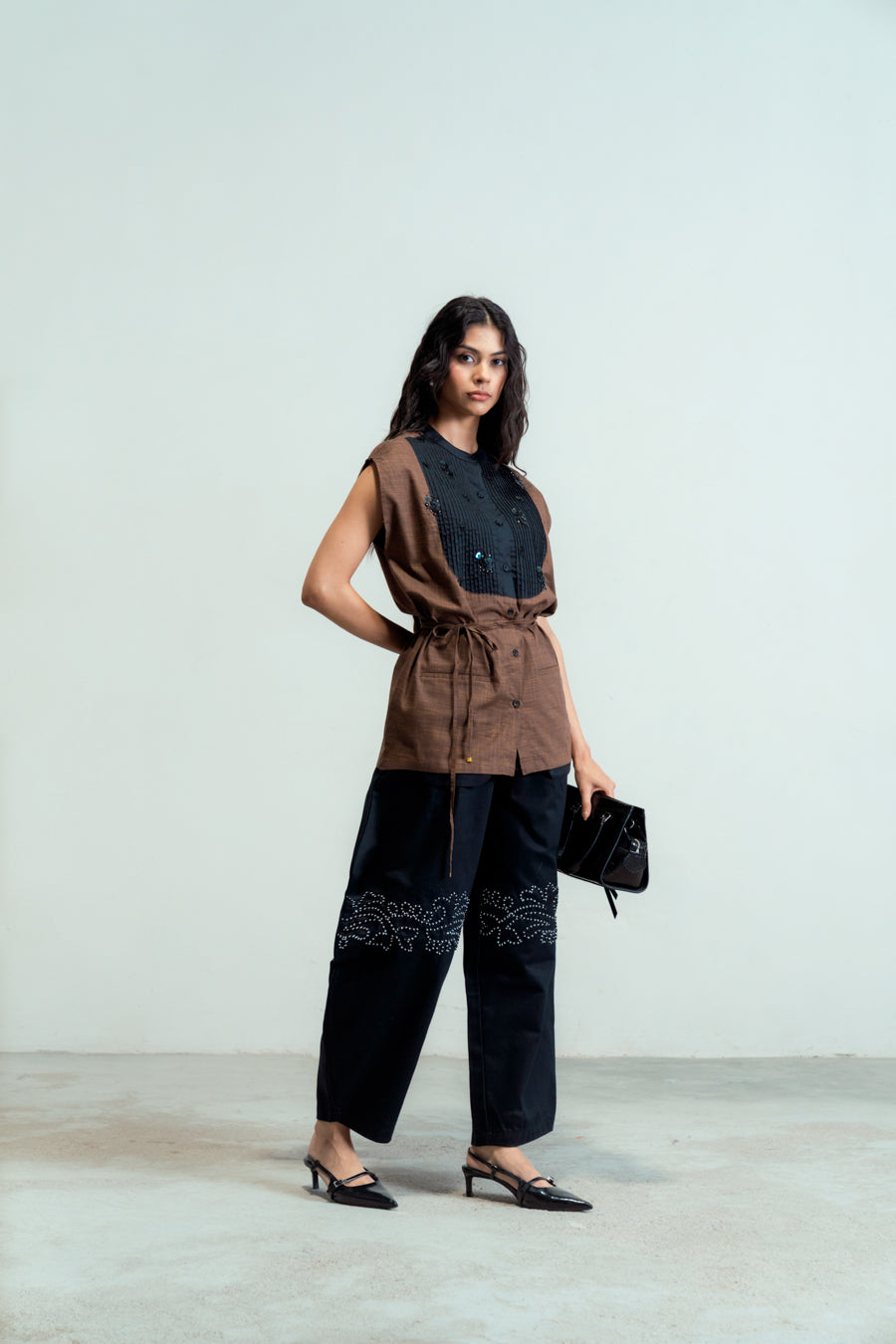 Offset Wrap Top — view 3