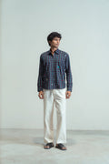 Aubergine Embroidered Shirt — view 1