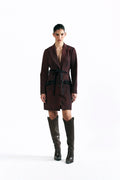 Merlot Muse Blazer Dress