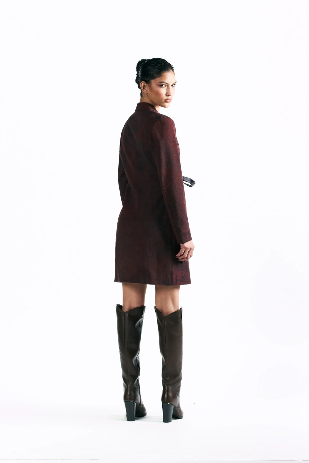 Merlot Muse Blazer Dress