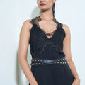 DOUBLE BELT - BLACK