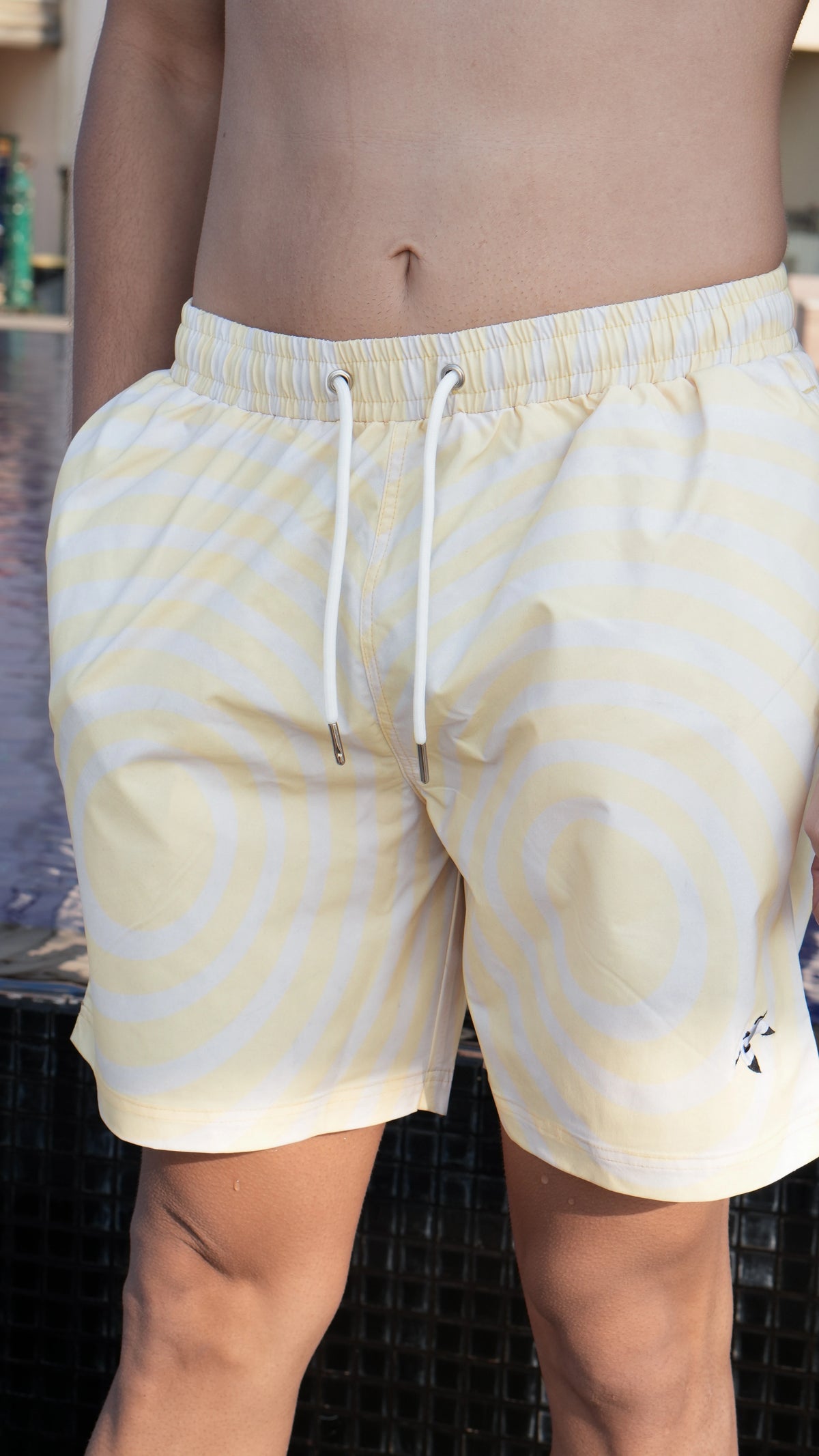 Men's Swim Shorts - Butter Bay view 2 — SHOREBORNE, The Curated Collective