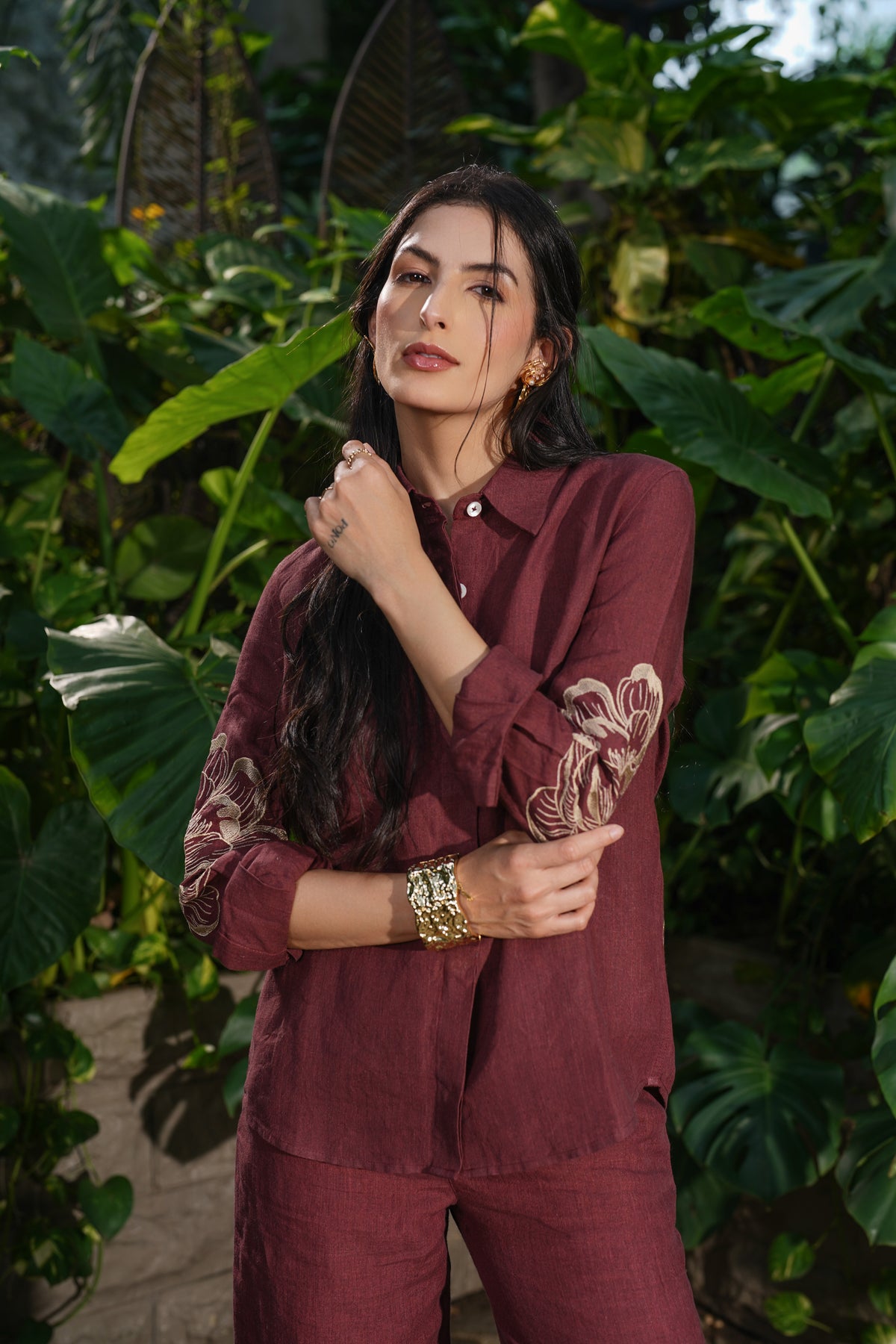 Miro Top Rosewood — Aari, The Curated Collective