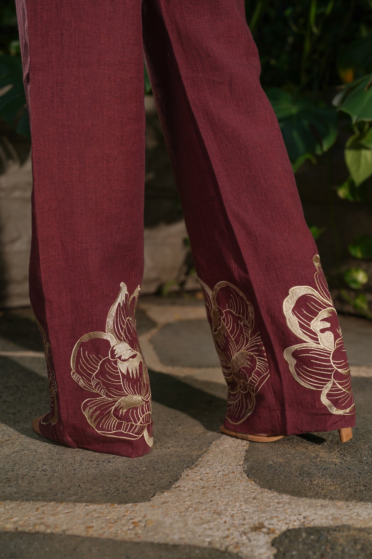 Miro pants Rosewood — Aari, The Curated Collective
