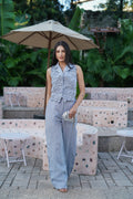 Lune Muted Blue Pant