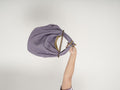 LINEN BEACH HANDBAGS - ALMOST PURPLE