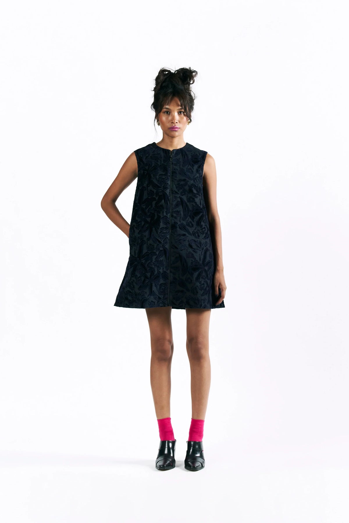 Velvet Blossom Mini Dress — Pocketful of Cherrie, The Curated Collective