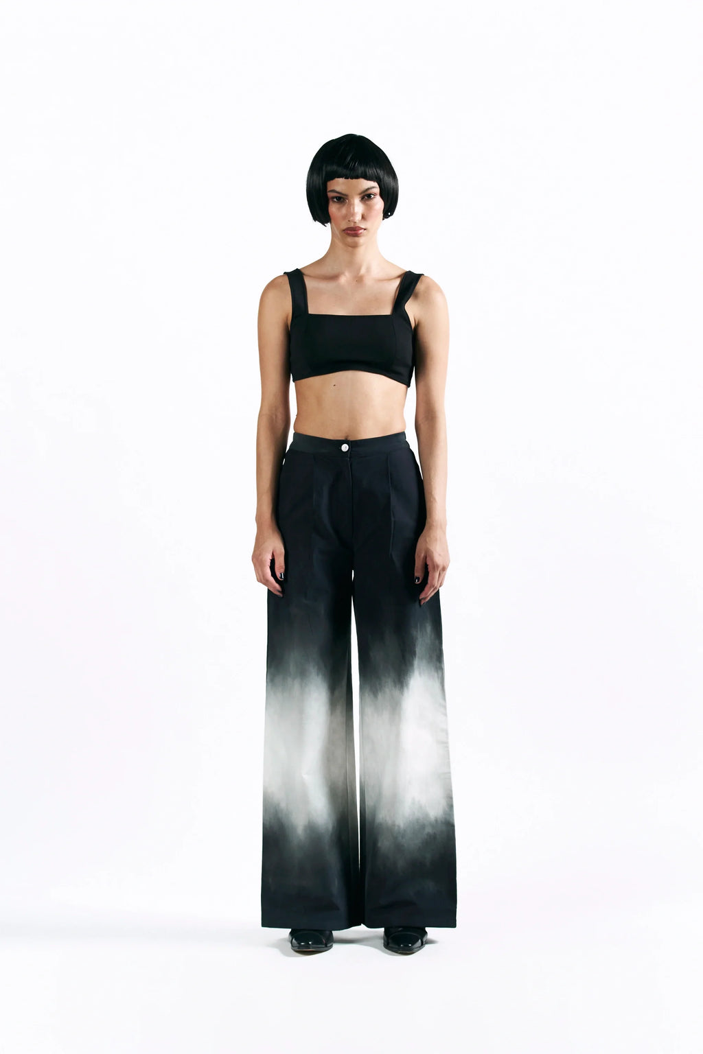 Midnight Wash Straight Trousers