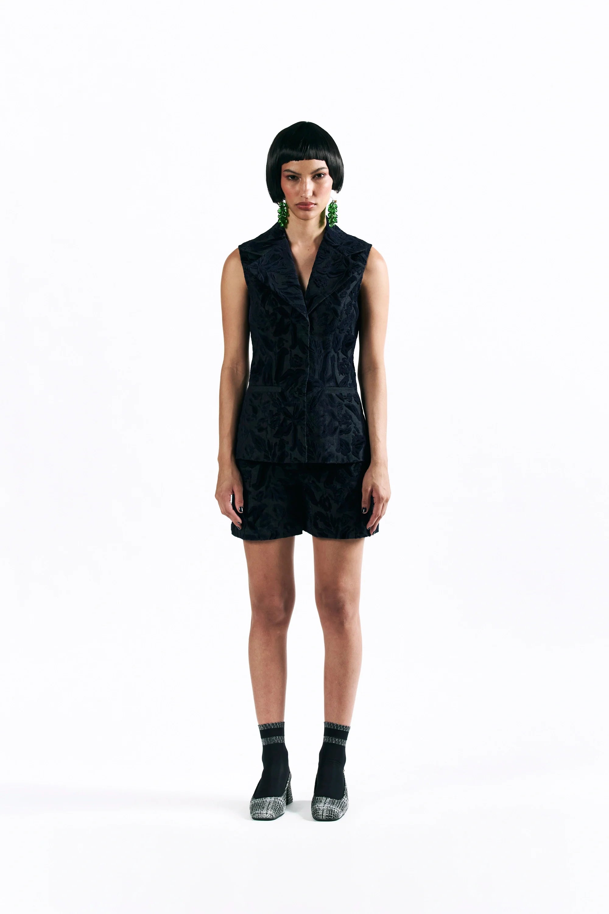Velvet Blossom Waistcoat