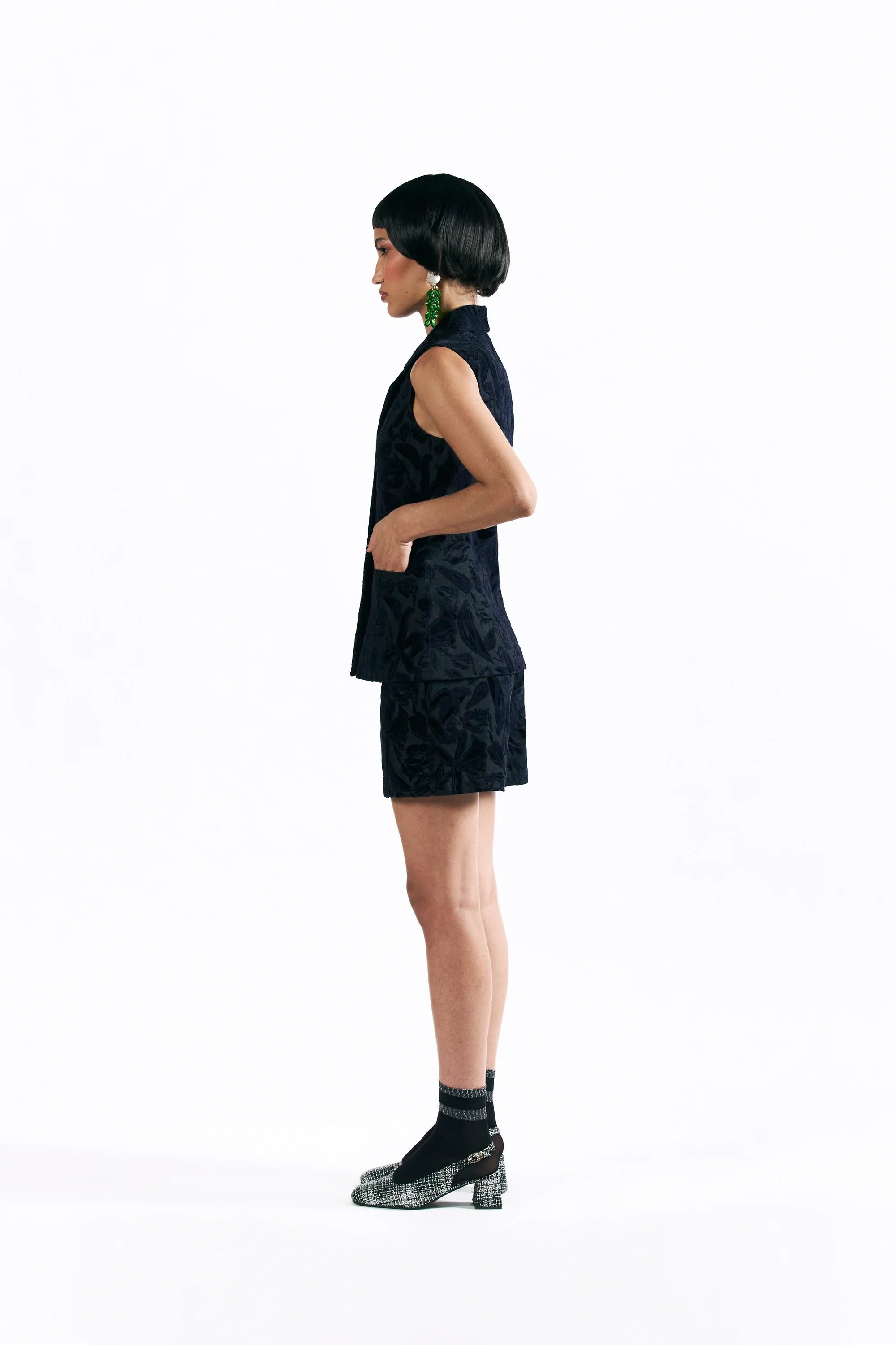 Velvet Blossom Waistcoat