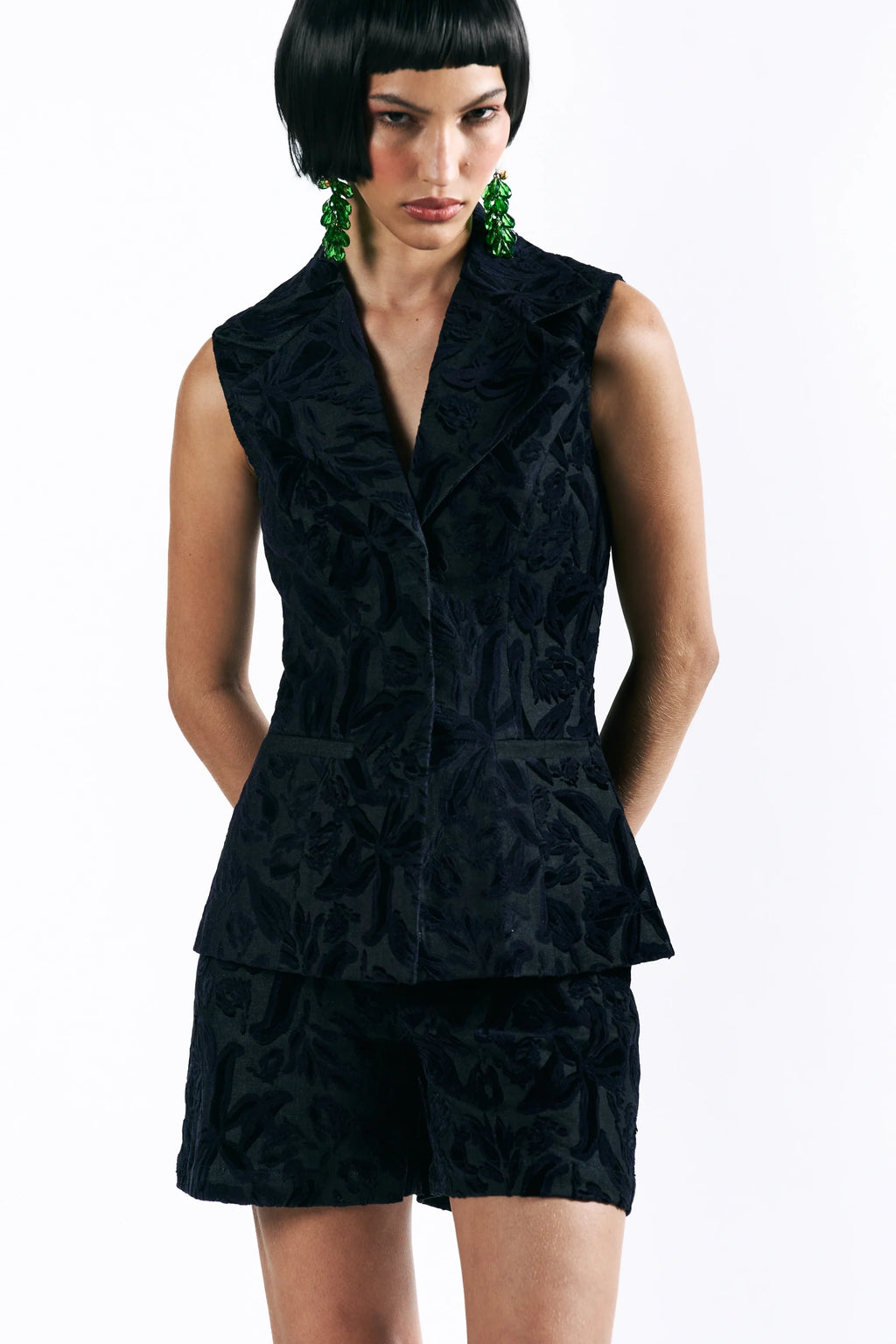 Velvet Blossom Waistcoat