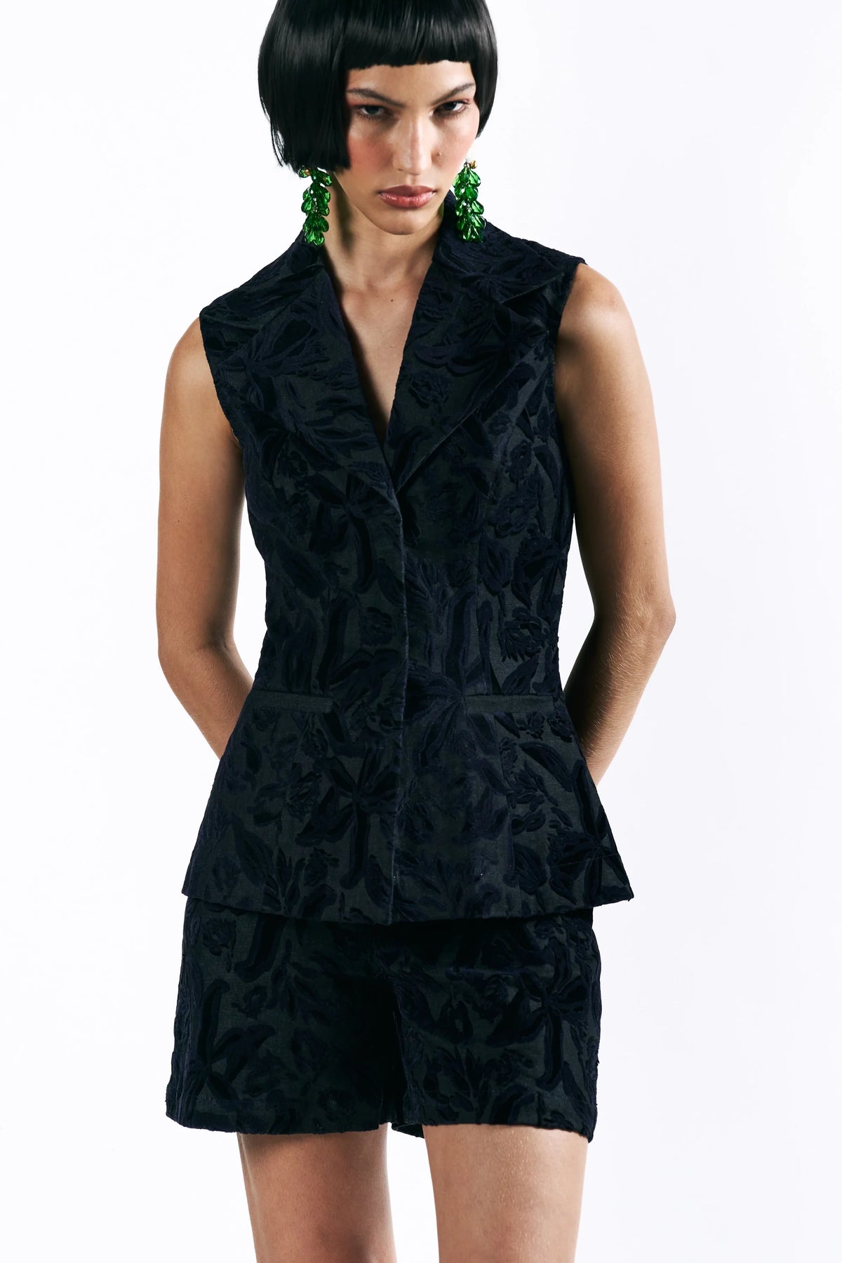 Velvet Blossom Waistcoat