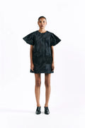 Etched Blossom Mini Dress