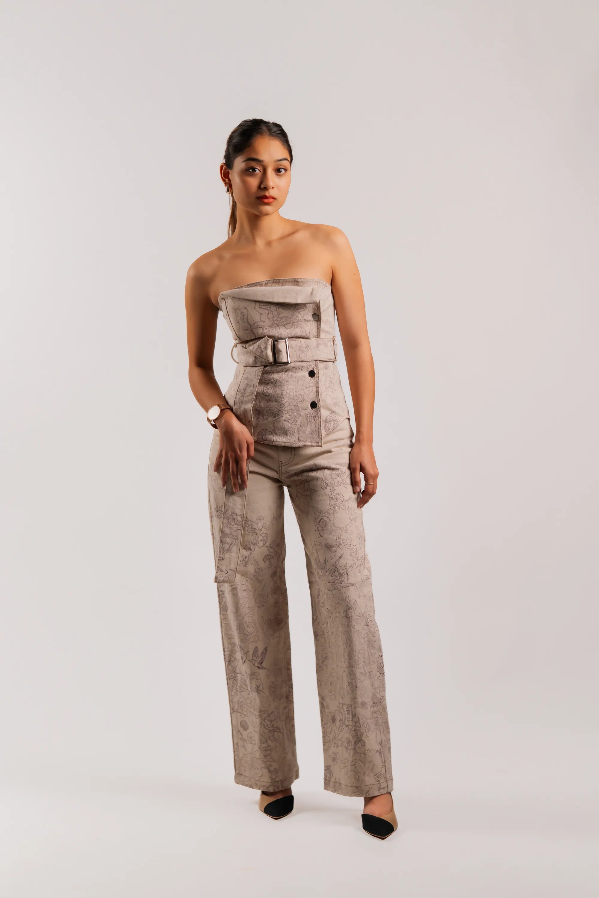 THE SKETCHBOOK CORSET TOP
